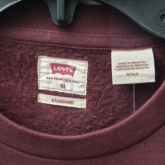 New LEVI'S Graphic Crewneck Sweatshirt, Size M - Picture 6 of 8